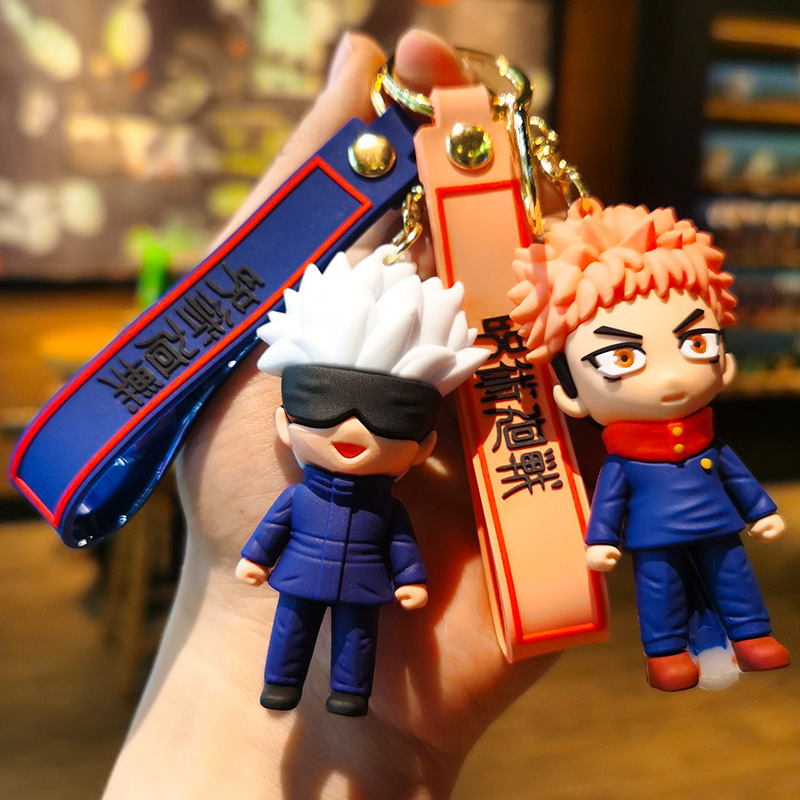 Gojo Anime Merchandise - Porte-clés figurine de dessin animé Anime