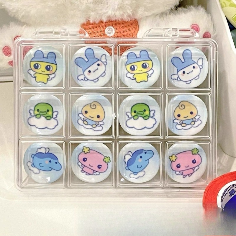 Pin Button Badge - Badges à Bouton Miniature Personnage Petit