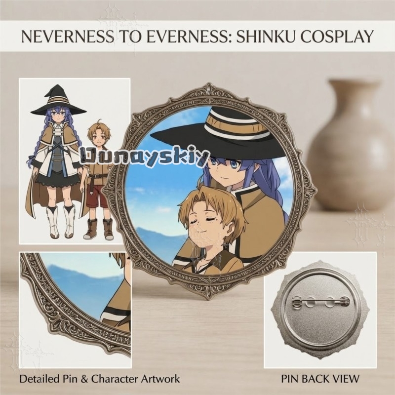 KS*31 ​ ​ Mushoku Tensei Joble - Pin Button Badge avis et prix