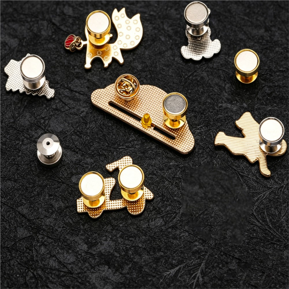 Lot de 10 attaches magnétiques - Pin Button Badge avis et prix