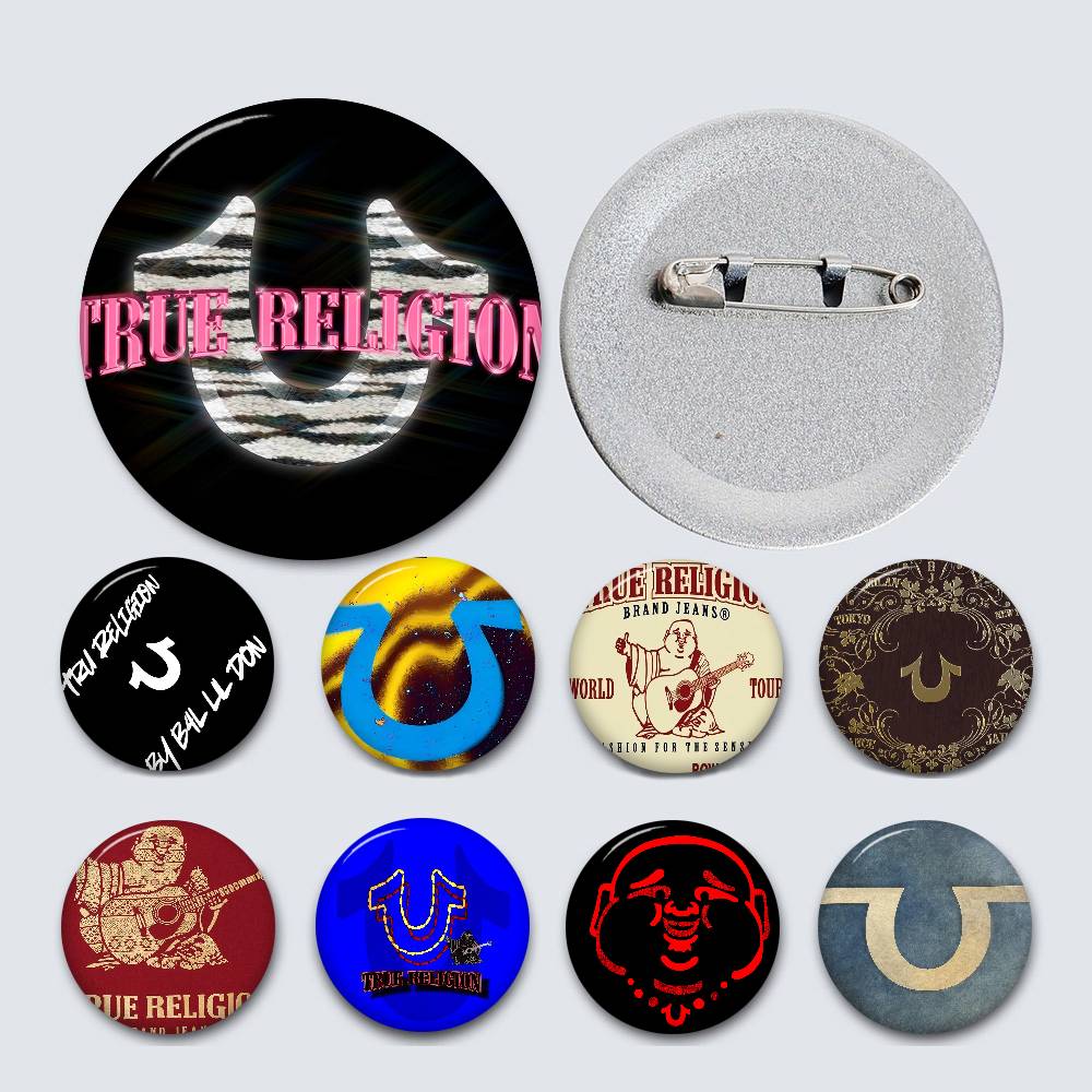 Broche en jean T-True R-Religi - Pin Button Badge avis et prix