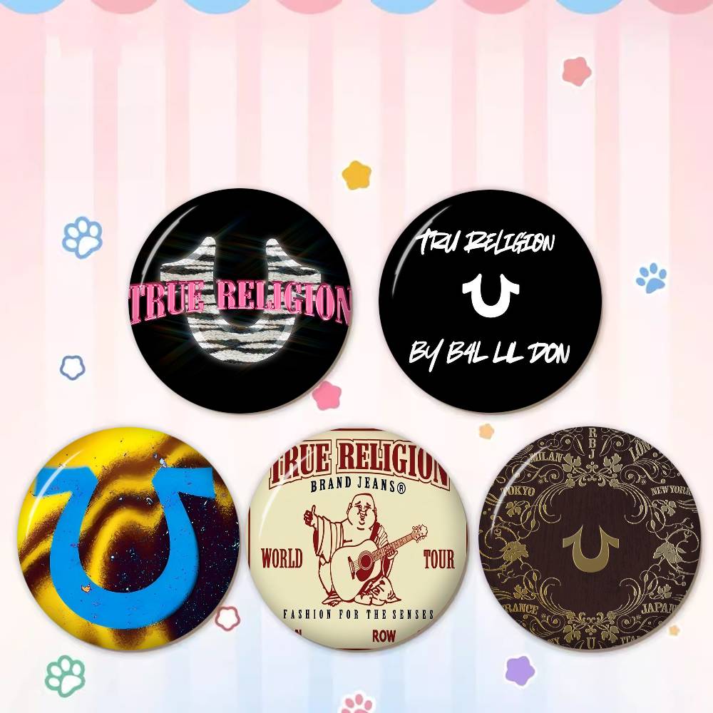 Broche en jean T-True R-Religi - Pin Button Badge avis et prix