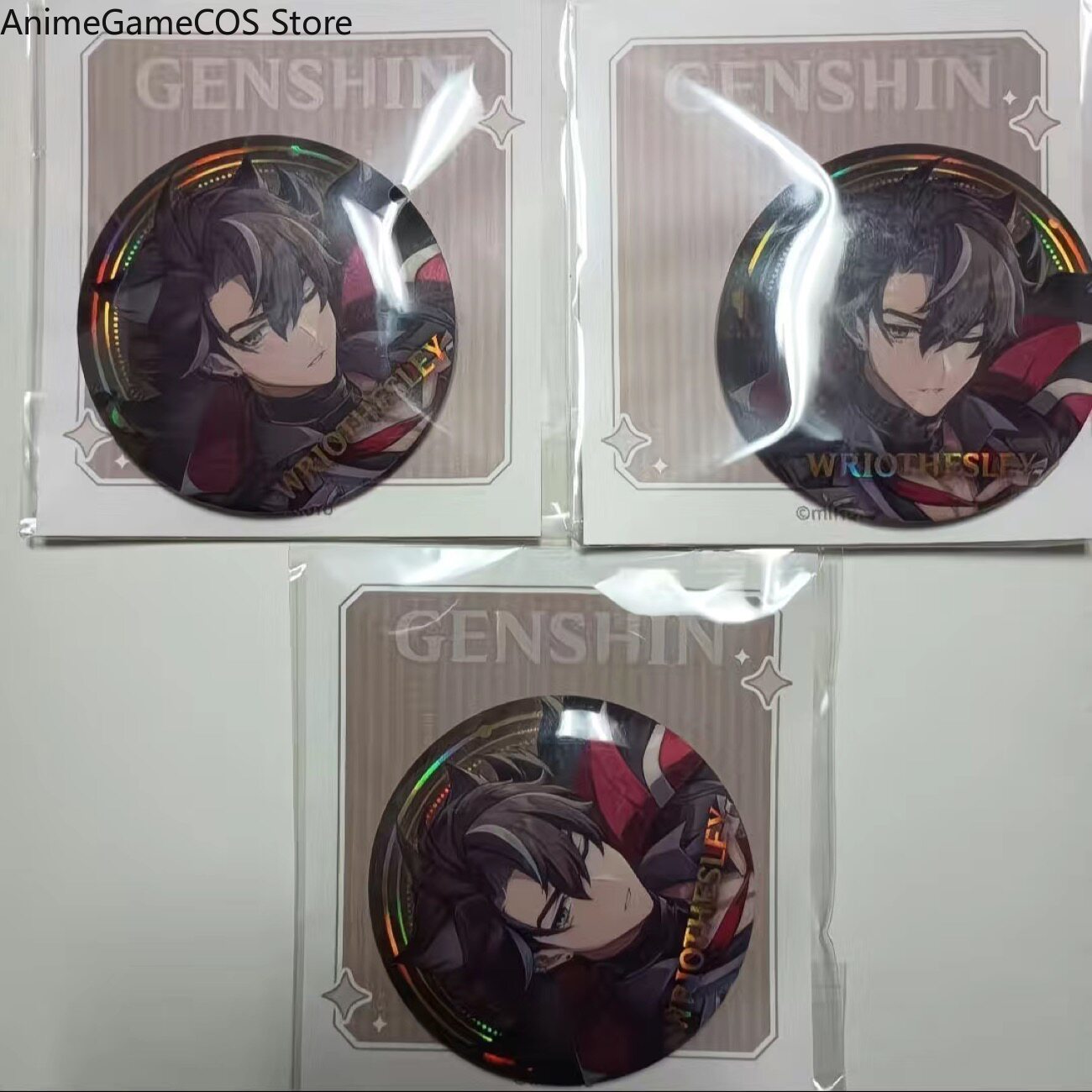 Anime Genshin Impact Wriothesl - Pin Button Badge avis et prix