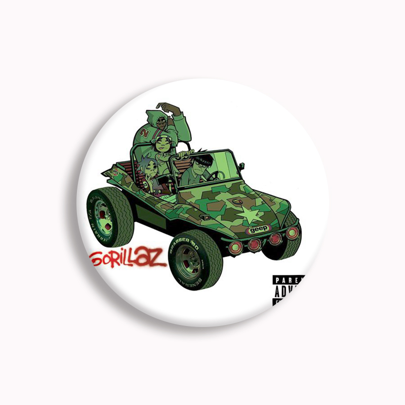 Gorillaz Rock Band Anime bouto - Pin Button Badge avis et prix